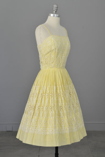 Pale yellow 50s on sale skirt