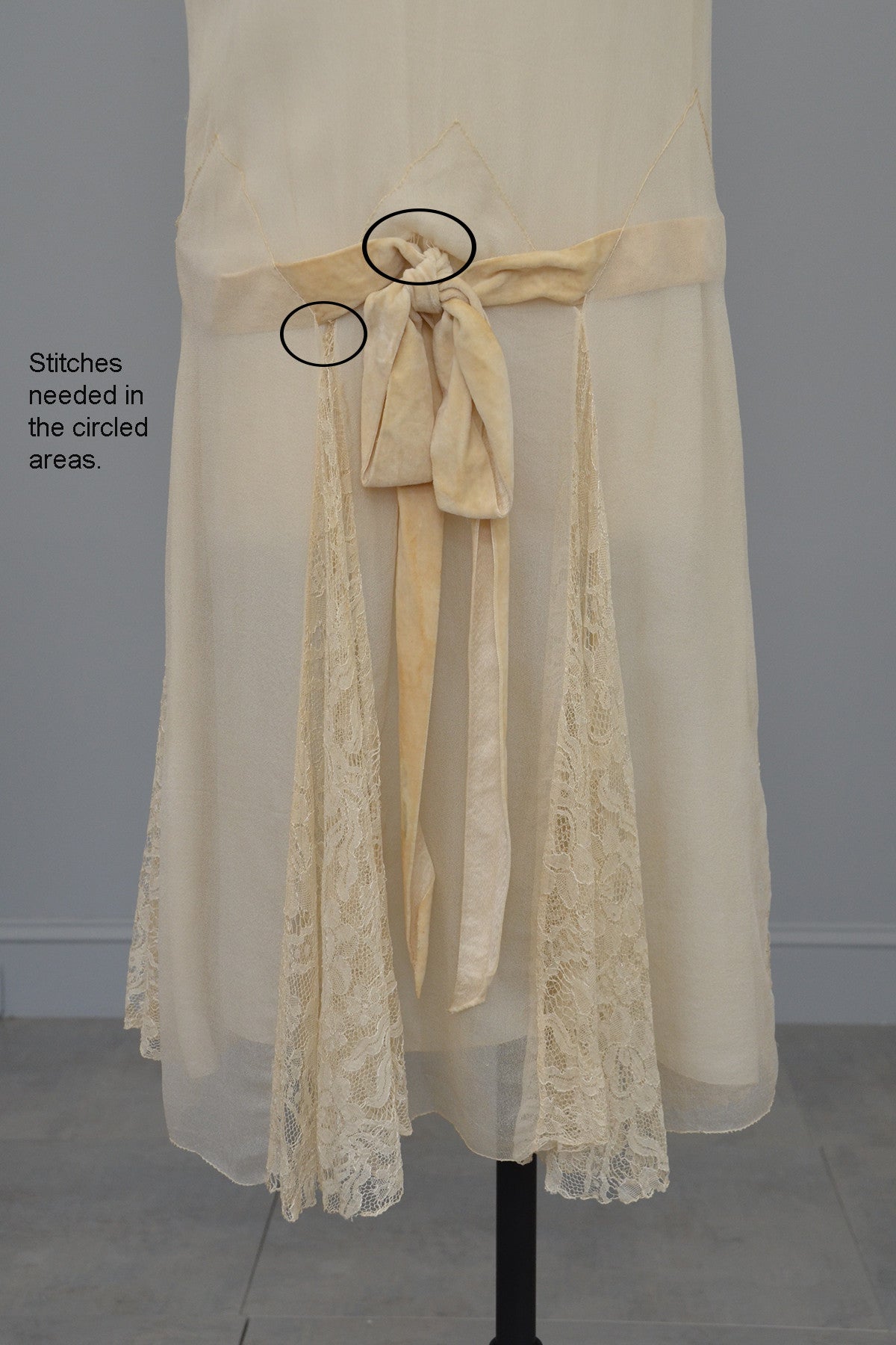 1920s Cream Lace Dress – mothfood shop