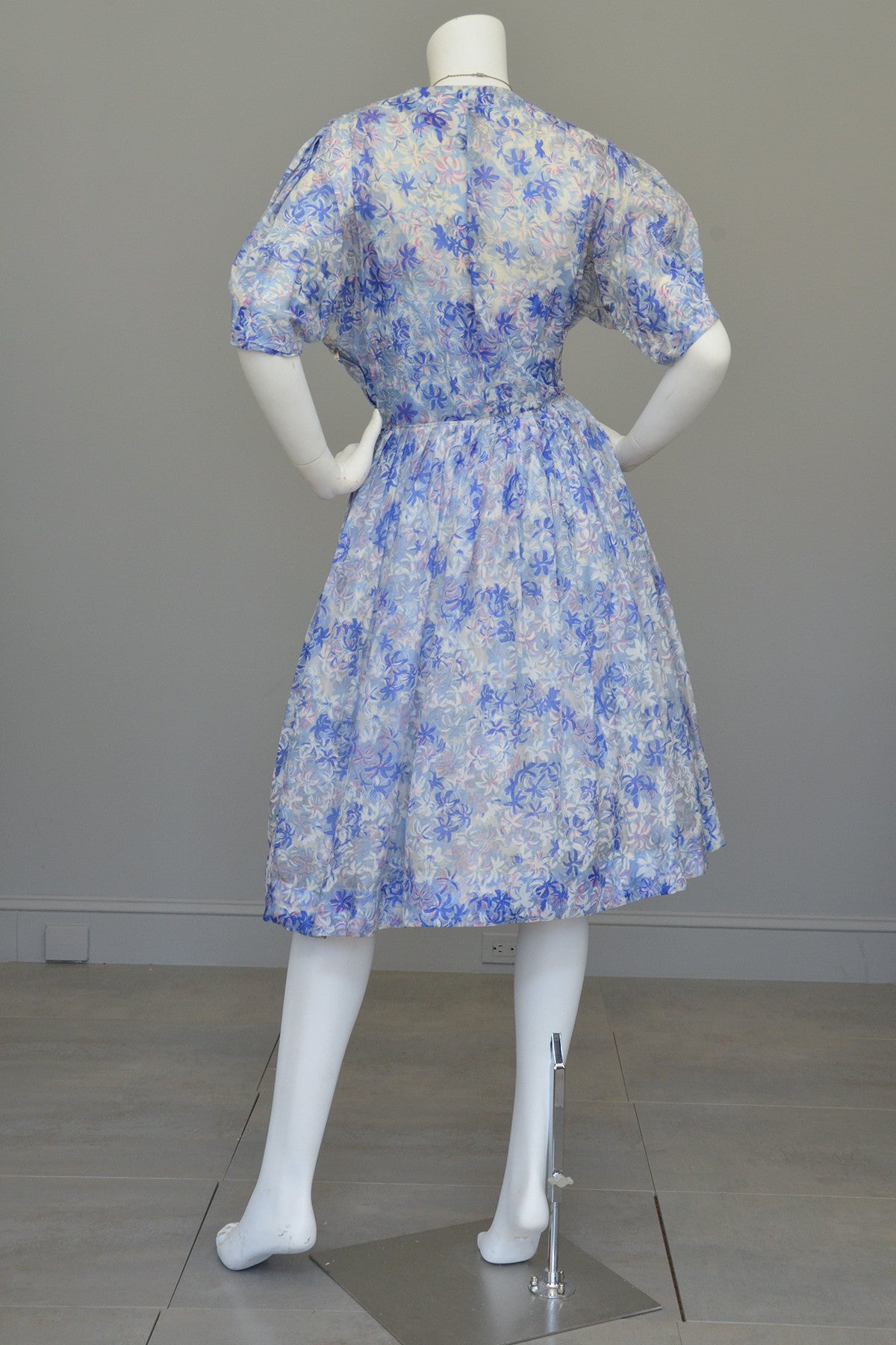 1940s style party dress Vintage 1940s Beaded Navy Crepe Gown