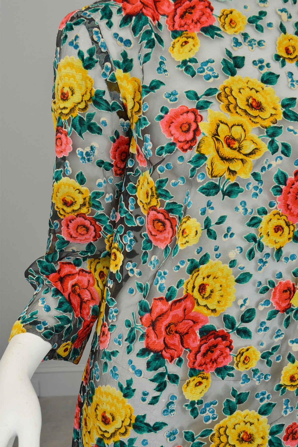 Burnout Velvet Novelty Floral Print Vintage Shift Dress Cut Velvet Dre Burnout Velvet Novelty Floral Print Vintage Shift Dress Cut Velvet Dre