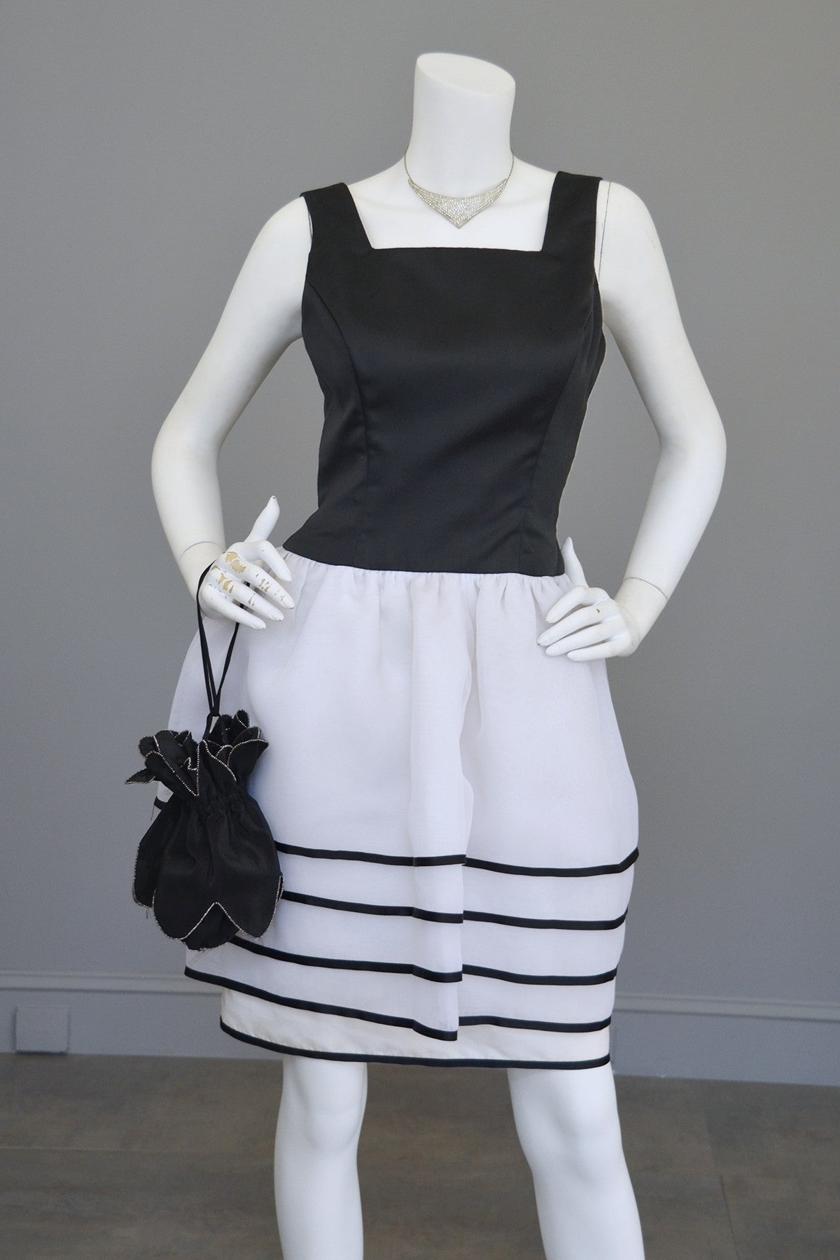 black & white peplum dress New In Two Tone Block Peplum Dress Available in all sizes from 6 - 24 Color