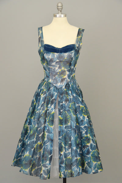 Will Steinman 1950s Retro Print Vintage Party Prom Dress