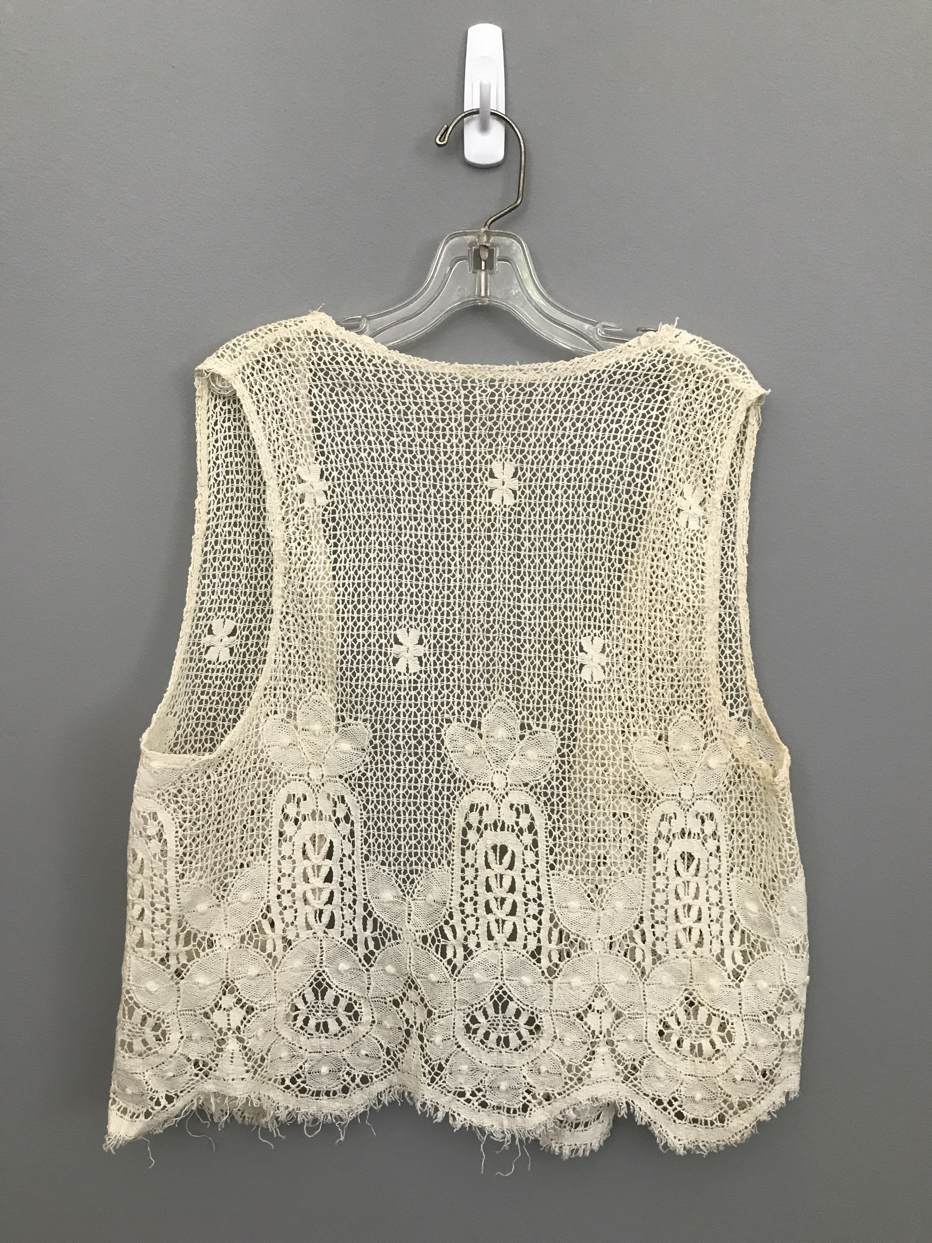 Vintage Crochet Hand Stitched Girl's Vest